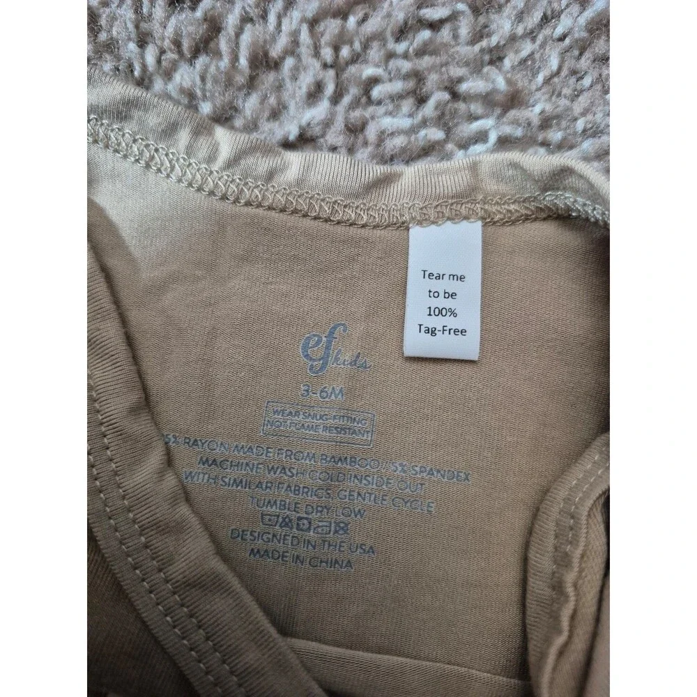 Ef kids bamboo bodysuit size 3-6 months
